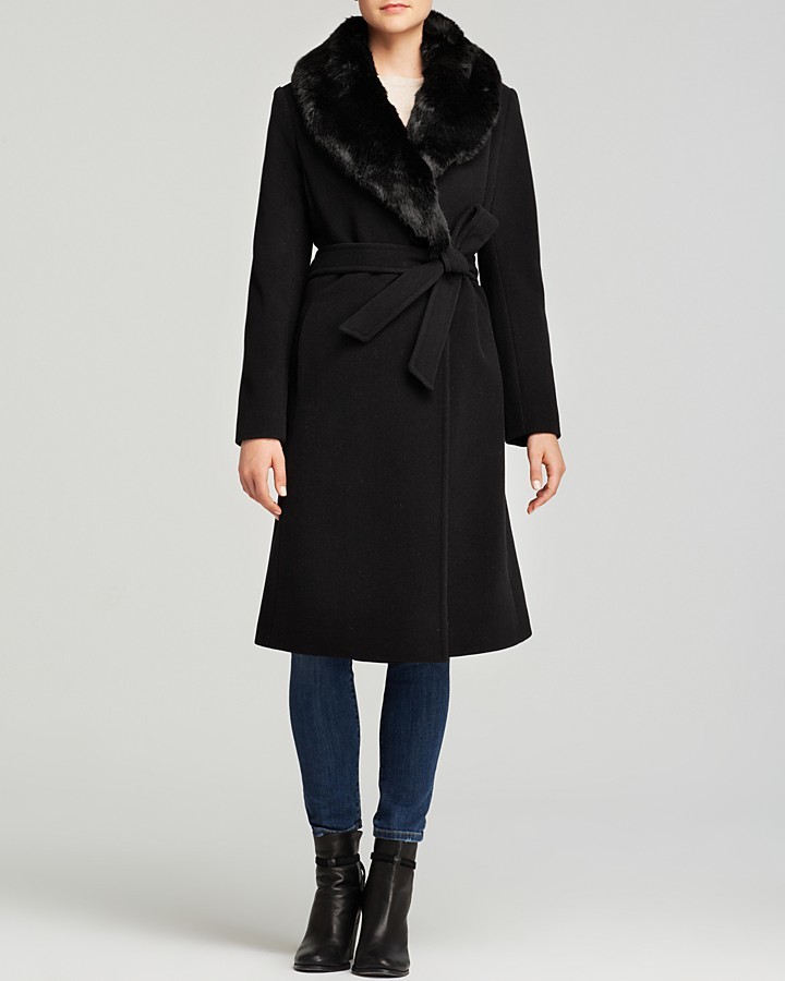 ralph lauren black coat