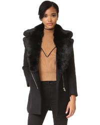 Generation Love Isobal Coat With Fur Collar