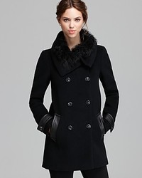 Mackage Coat Joy Fur Trim Collar