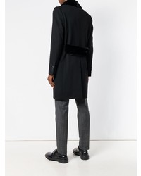 Dolce & Gabbana Oversized Mink Fur Collar Coat