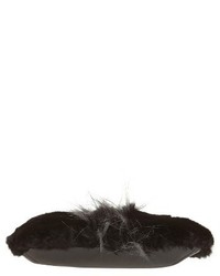 Ted Baker London Barbera Faux Fur Crossbody Bag Black