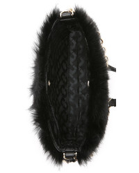 Diane von Furstenberg Voyage Fur Cross Body Bag