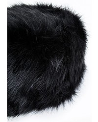 Missguided Raziya Faux Fur Hat Black