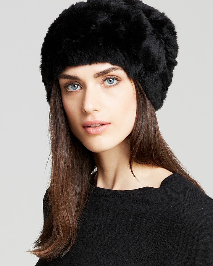 fur hat bloomingdales