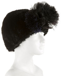 Diane von Furstenberg Rex Rabbit Fur Hat