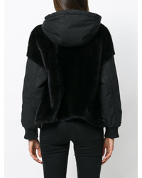 Blancha Fur Detail Hooded Jacket