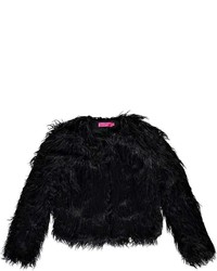Boohoo Aimee Shaggy Faux Fur Coat