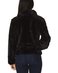 Dorothy Perkins Crop Faux Fur Jacket