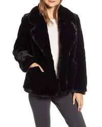 Ellen Tracy Faux Fur Jacket