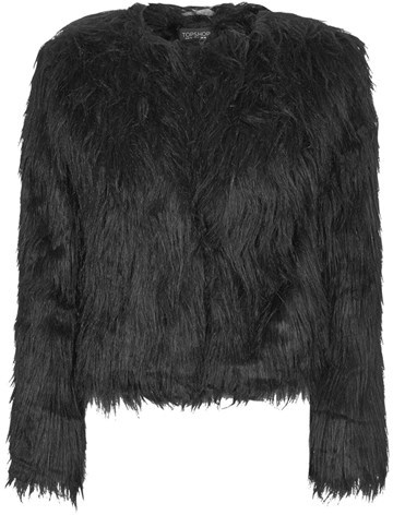 Topshop Gorilla Faux Fur Jacket, $150 | Nordstrom | Lookastic