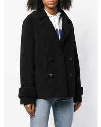 Inès & Marèchal Ins Marchal Double Breasted Shearling Coat