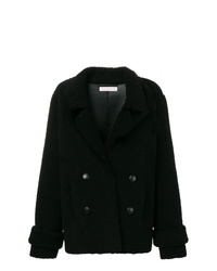 Inès & Marèchal Ins Marchal Double Breasted Shearling Coat