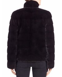 Michael Kors Michl Kors Collection Horizontal Mink Fur Jacket