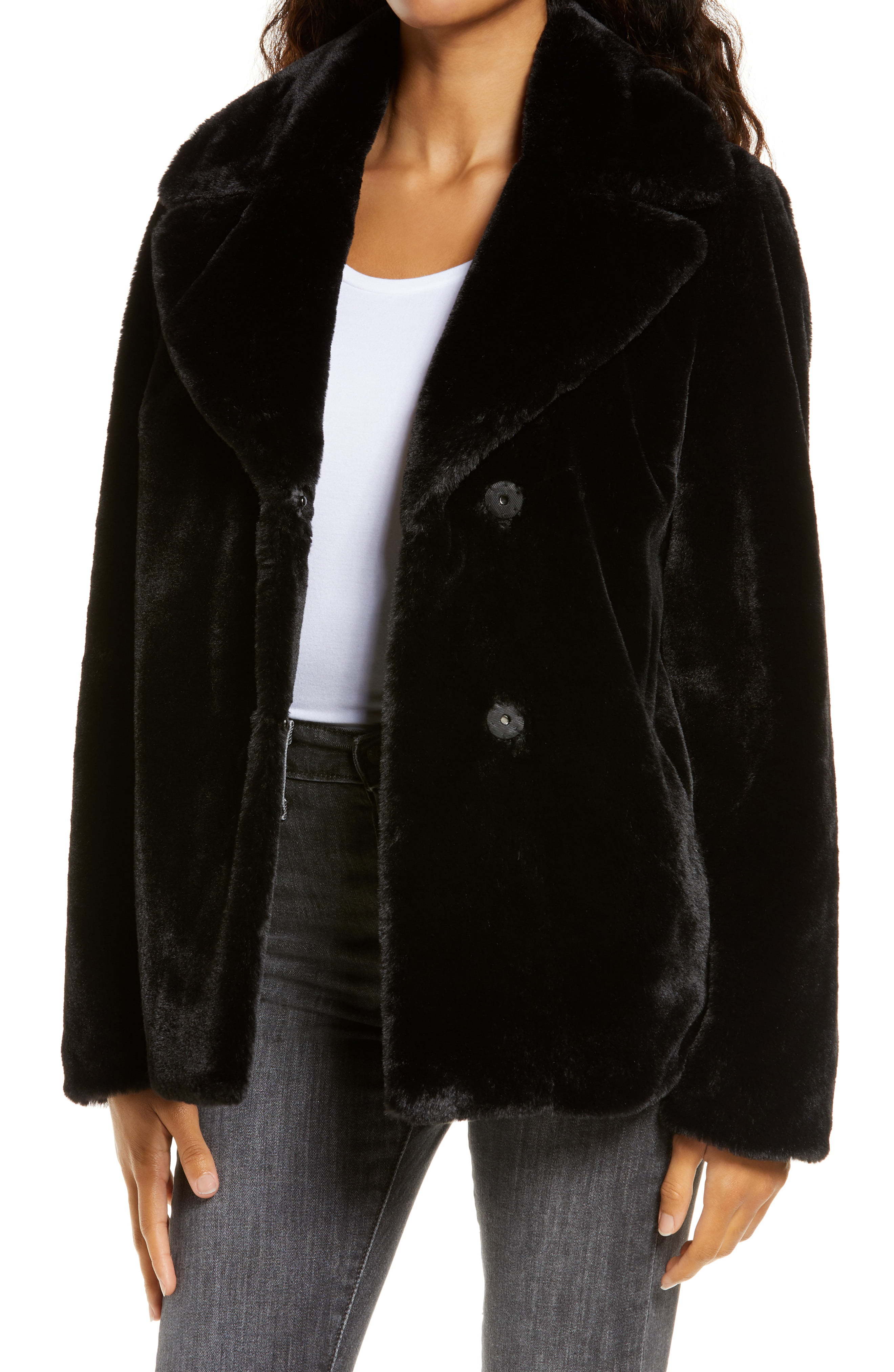 UGG Rosemary Faux Fur Jacket, $250 | Nordstrom | Lookastic