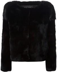 Unconditional Beaver Fur Shoulder Jacket