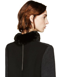 Marni Black Mink Fur Collar