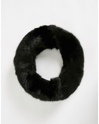 French Connection Faux Fur Mix Infinity Scarf