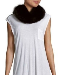 Saks Fifth Avenue Fox Fur Collarheadband