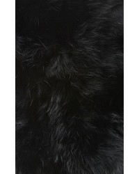 Barneys New York Fur Cowl Scarf Black