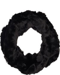 Imposter Faux Fur Infinity Scarf Colorless