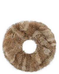 Vince Camuto Knit Fur Infinity Scarf