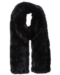 Knitted Fur Scarf