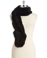 Surell Long Haired Rabbit Fur Scarf