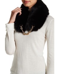 Mitchies Genuine Dyed Fox Fur Chain Collar