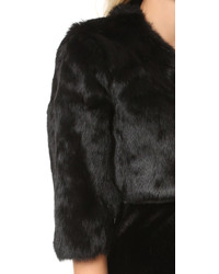 Adrienne Landau Little Fur Jacket