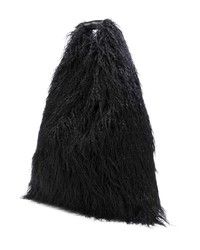 MM6 MAISON MARGIELA Faux Fur Shoulder Bag