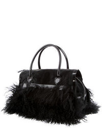 Christian Louboutin Ponyhair Fur Tote Bag