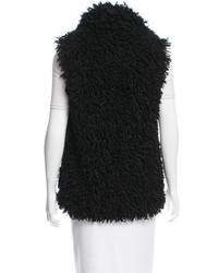 Kimberly Ovitz Faux Fur Open Front Vest