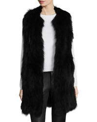 Adrienne Landau Fox Fur Vest