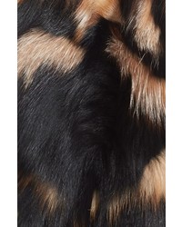 Linda Richards Multicolor Genuine Fox Fur Vest