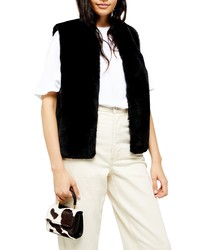 Topshop Luxe Faux Fur Vest