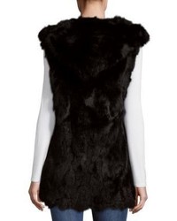 Adrienne Landau Real Fur Vest