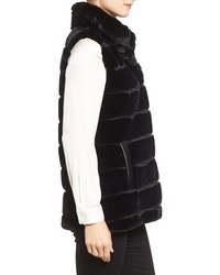 Jones New York Reversible Faux Fur Vest
