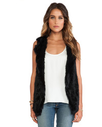 Wish Temper Rabbit Fur Vest