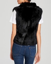 Rebecca Minkoff Vest Rabbit Fur