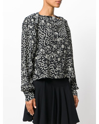 Isabel Marant Geometric And Floral Print Blouse
