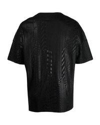 Ea7 Emporio Armani All Over Geometric Print T Shirt
