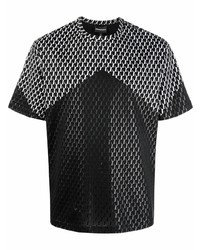 Emporio Armani Geometric Crew Neck T Shirt