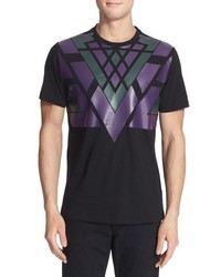 Versace Geometric Screenprint T Shirt