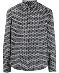 Michael Kors Michl Kors Geometric Button Down Shirt