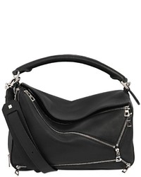 Loewe Medium Puzzle Zip Leather Top Handle Bag
