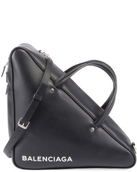 Balenciaga Triangle Duffel Medium Aj Bag Black