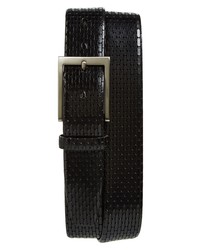 Torino Geometric Leather Belt