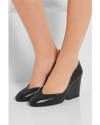 Robert Clergerie Tessy Leather Pumps Black