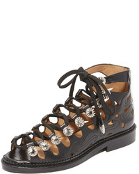 Toga Pulla Lace Up Sandals