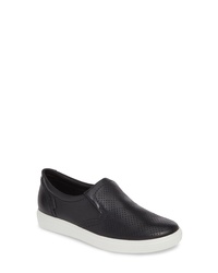 Ecco Soft 7 Perforated Slip On Sneaker